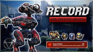 WR  WORLD RECORD? +600 Defense Points HELLBURNER w Armadillo – Mk3 Gameplay  War Robots