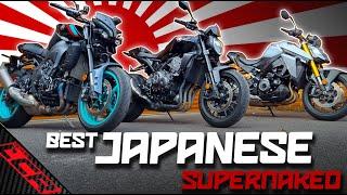 Best Japanese Super Naked Motorcycle  MT-10 vs CB1000R vs GSX-S1000