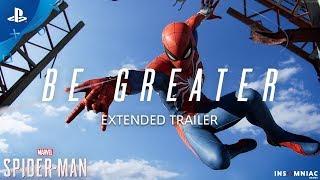 Marvel’s Spider-Man – Be Greater Extended Trailer  PS4