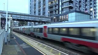 Greater Anglia Class 745s Pass Ilford
