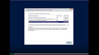 Comment installer Windows  Server 2022