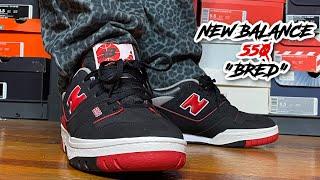 HONEST REVIEW OF THE NEW BALANCE 550 BLACKRED NEW BALANCE 550 BRED REVIEW & ON FOOT IN 4K