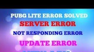 pubg lite error code restrict areasolvedplay error freePUBG lite in a INDIA