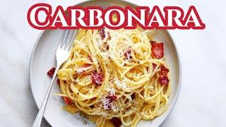 Carbonara Recipe from Jamie Oliver