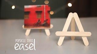 DIY Popsicle Easel