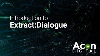 Introduction to ExtractDialogue