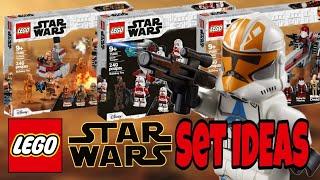 $30 MEGA LEGO STAR WARS BATTLE PACK SET IDEAS Lego Star Wars