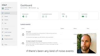 Minut Demo - Noise and Occupancy Monitoring Installation Automations and More
