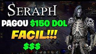 Saquei $150dol do novo Jogo NFT GRATIS - SERAPH - Estilo Diablo.