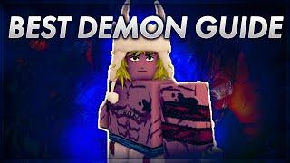 The BEST Basic Demon GUIDE...  Demon Hunter Demon Slayer Roblox Game
