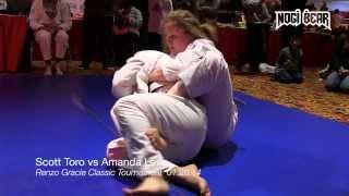 Amanda Leve vs Scott Toro • Renzo Gracie Brazilian Jiu-Jitsu Tournament • Nogi Bear®