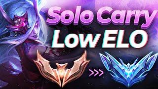 How to EASILY SOLO CARRY with Katarina in Low ELO  Bronze to Diamond #2