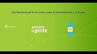 Día Internacional de la Lucha contra la Desertificación y la Sequía