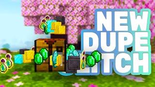 TRY THIS NEW DUPLICATION GLITCH MINECRAFT BEDROCK 1.21 