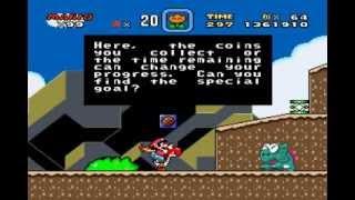 Super Mario World Chocolate Island 2 Secret Exit