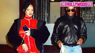 Rihanna & ASAP Rocky Enjoy Date Night Together Hitting Up A Party While Pregnant In Brooklyn N.Y.