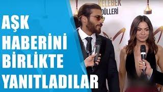 MagazinCan Yaman- Demet Özdemir Aşk Haberini Birlikte Yanıtladı