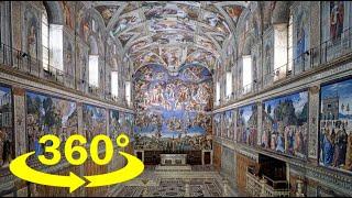 Sistine Chapel 360° 4K