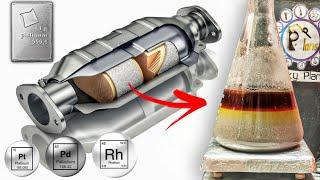 Extrahieren Sie Palladium und Platin aus Autokatalysatoren