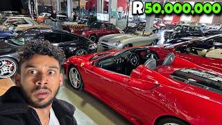 I found a SECRET R50000000 Exotic Car Collection in Cape Town