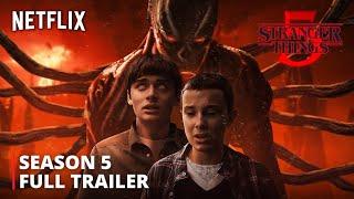 Очень странные дела 5 сезон 2024 Финальный сезон - Русский трейлер Stranger things 5 season