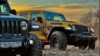 Весенний оффроад на Hummer H1 Jeep Gladiator V8 и Jeep Wrangler Rubicon