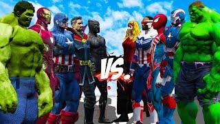 TEAM AVENGER CLASSIC VS TEAM AVENGER NEW - EPIC SUPERHEROES WAR