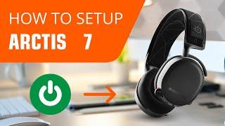 How to setup Steelseries Arctis 7