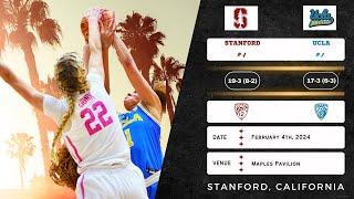 No. 4 Stanford vs No. 7 UCLA  Pac-12  2.4.24