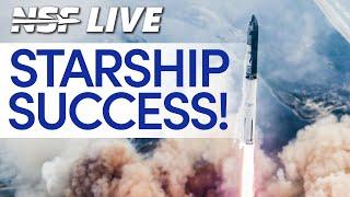 Starship Launched Again - NSF Live