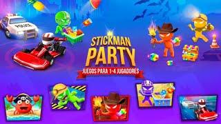 Stickman Party NEW UPDATE 2024 - New Minigames  New Hats UNLOCKED  android  ios 