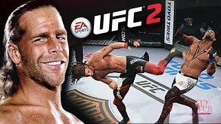 The HBK Shawn Michaels SWEET CHIN MUSIC in EA SPORTS UFC 2  Ultimate team CAF Gameplay