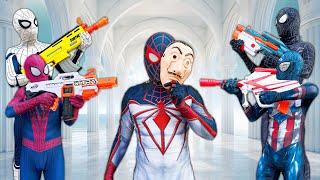 PRO 6 SPIDER-MAN Bros  Whats WRONG with White Hero ???  Action Funny 