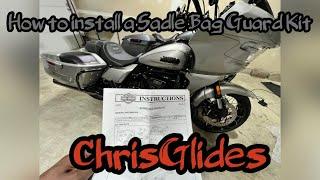 How to install the Saddle Bag Guard Kit for the 2023 Harley-Davidson Road Glide CVO. #23RoadGlideCVO