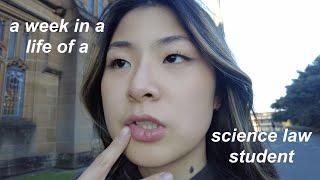 a week in a life of a science law student  usyd  law student vlog  법대생 브이로그  시드니대 브이로그