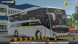 TERBARU. RILIS CITI TRANS JB5  MOD JETBUS 5 SINGLE GLASS KP PROJECTS  Mod Bussid Terbaru V4.3.1