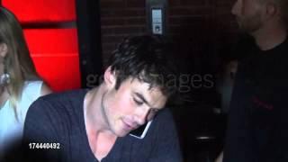 Ian Somerhalder greets fans on streets of San Diego Comic