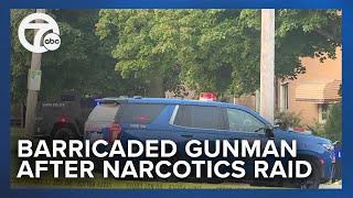 VIDEO The scene after three arrested in narcotics warrant served treated as a barricade