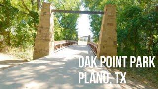 4K Virtual Bike Ride - Oak Point Park Plano TX