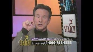 STARZ cable television network free movies promo host Jim Cissell