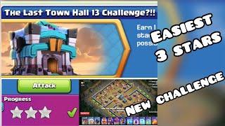 Clash of Clans Gameplay The last town hall 13 challenge ..easiest 3 stars