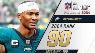 90 Devonta Smith WR Eagles  Top 100 Players of 2024