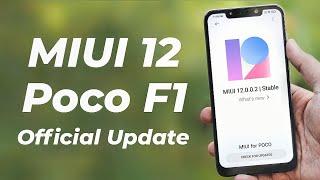 Download Poco F1 MIUI 12 Global Stable Official Update Review