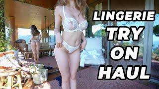 Sexy Lingerie Try On Haul  See Through Lingeries Haul #2 4K