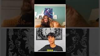 Hot girl nice pussy  adarsh omegle funny video  #shorts #omegle