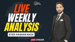 Live Weekly Analysis  Forecast By Syed Hassan Raza From 1 July to 5 July 2024  Wick Crafter