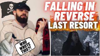 ROCK VIRGIN Reacts to Falling In Reverse - Last Resort Reimagined  REACTION