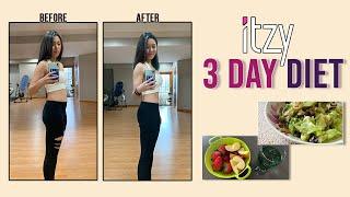 3 Day KPOP Diet - ITZY Comeback Diet Plan  Super fast weight loss in 3 days