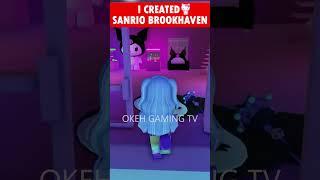 I Created a SANRIO Brookhaven Roblox Game..