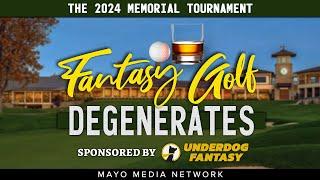 THE 2024 MEMORIAL TOURNAMENT Fantasy Golf Picks & Plays  Fantasy Golf Degenerates